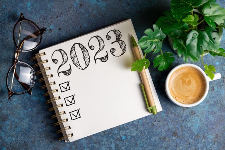 2023 New Year goals and strategies for success.